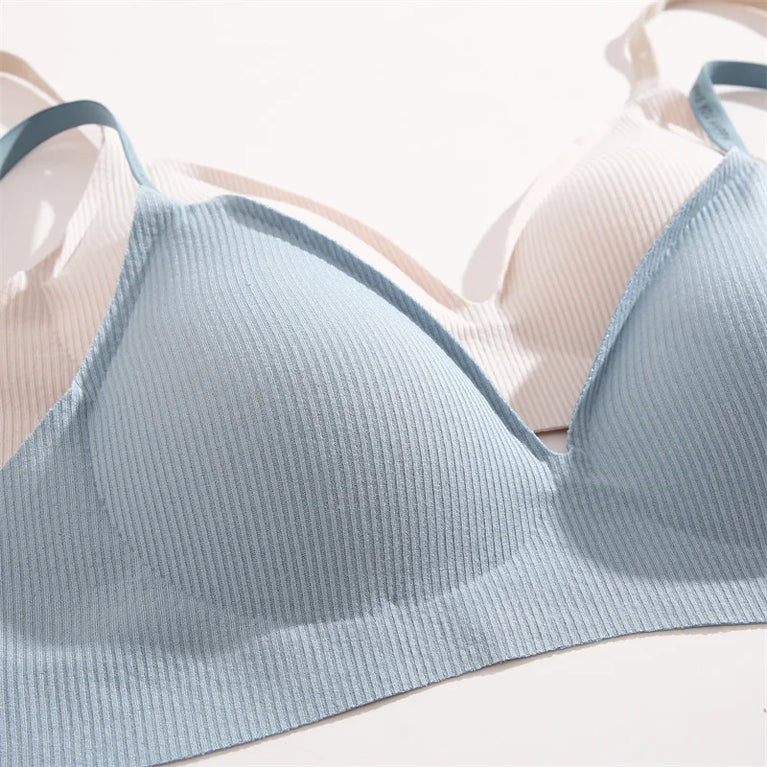 Seamless "Zero Pressure" Bra – Silky Wireless Support