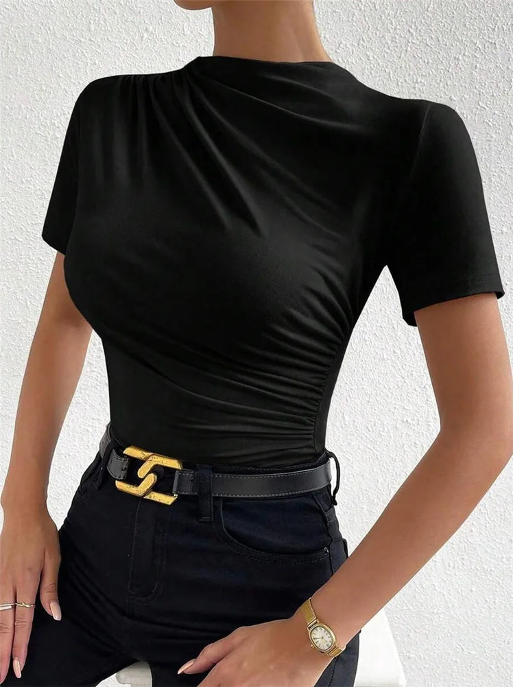 Short Sleeve Bodysuit | Summer Streetwear One-Piece