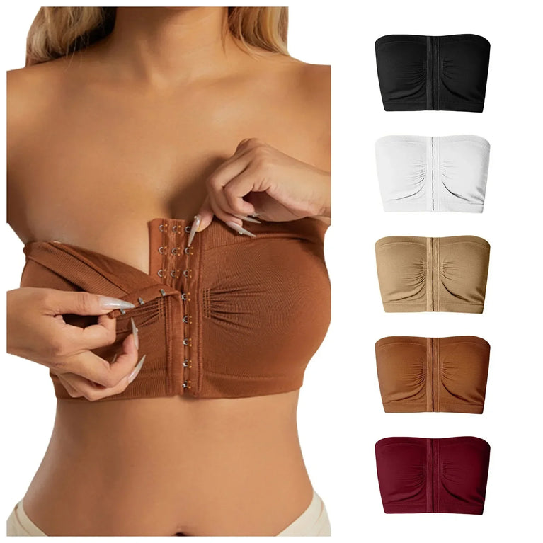 Seamless Strapless Bralette – Anti-Slip Everyday Support