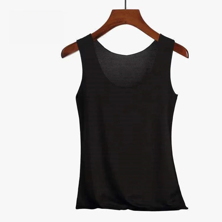 Women Summer Tight Fit Sleeveless Street Tank Top Bra