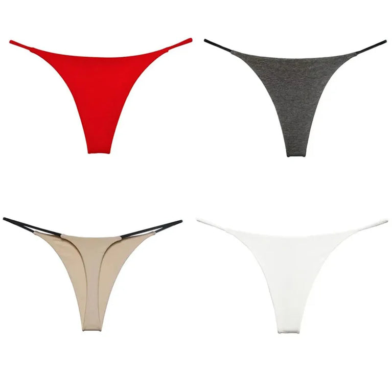 Women’s Low-Rise G-String | Seamless T-Back Summer Thong