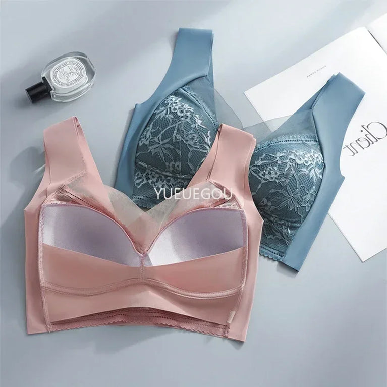 3PCS Plus Size Push-Up Bralette | 5cm Natural Lift Comfort