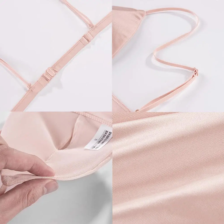 Sexy Triangle Cup Front-Buckle Bra | Seamless Summer Support