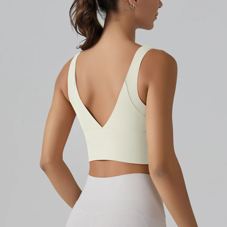 Yoga Tank Top | Push-Up Fitness Sports Bra