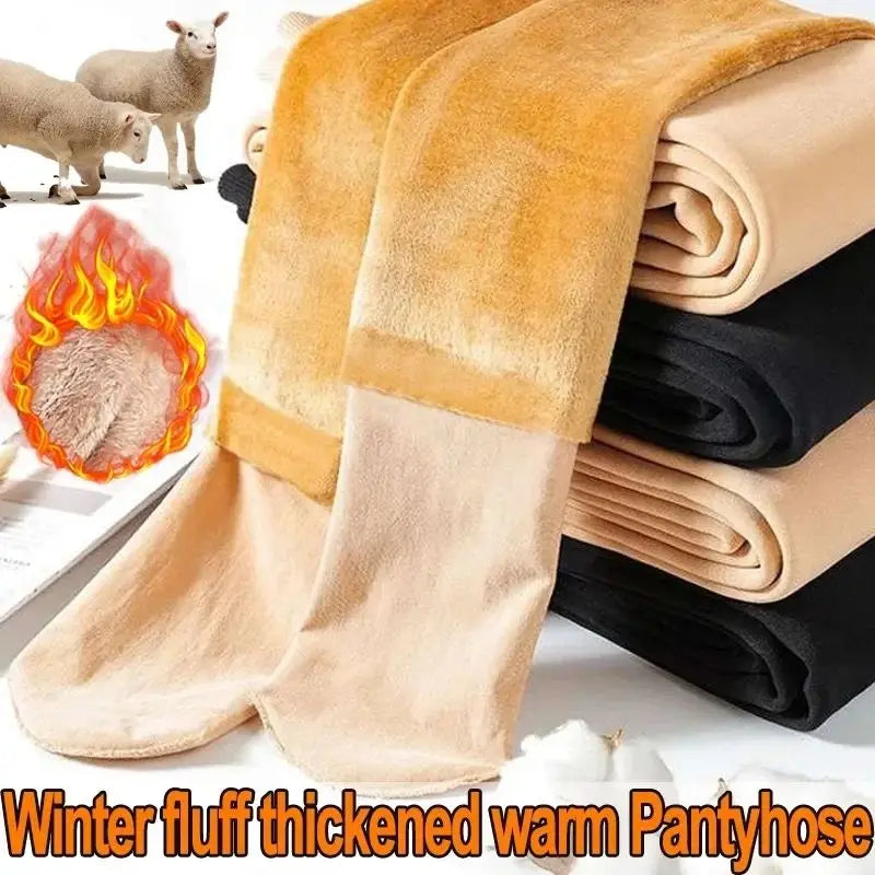 Women's Pearl Fleece Lined Leggings Winter Thermal Pants