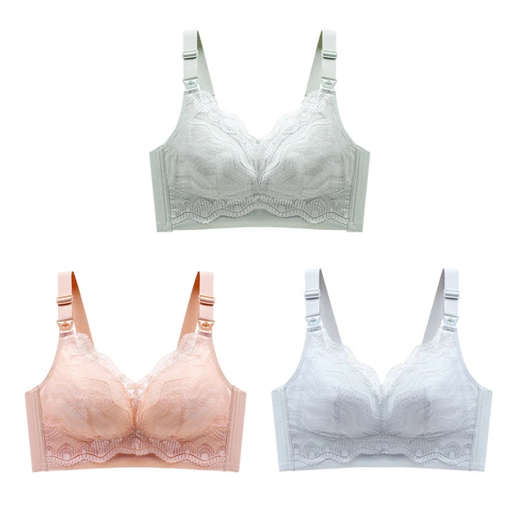 Lace Nursing Bra | Soft Cotton Maternity Comfort