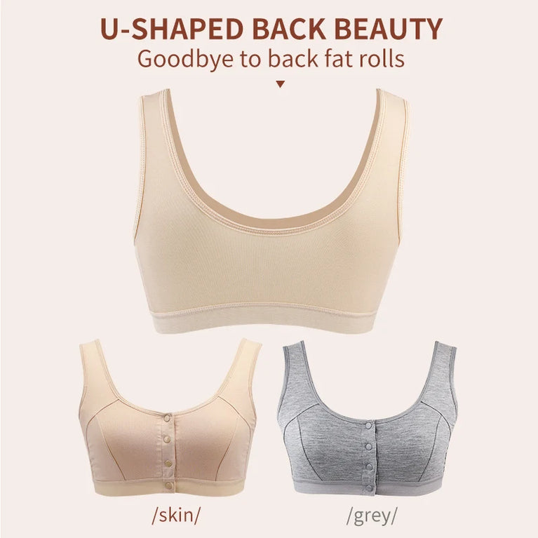 Mastectomy Pocket Bra – Modal Front-Closure Recovery Support