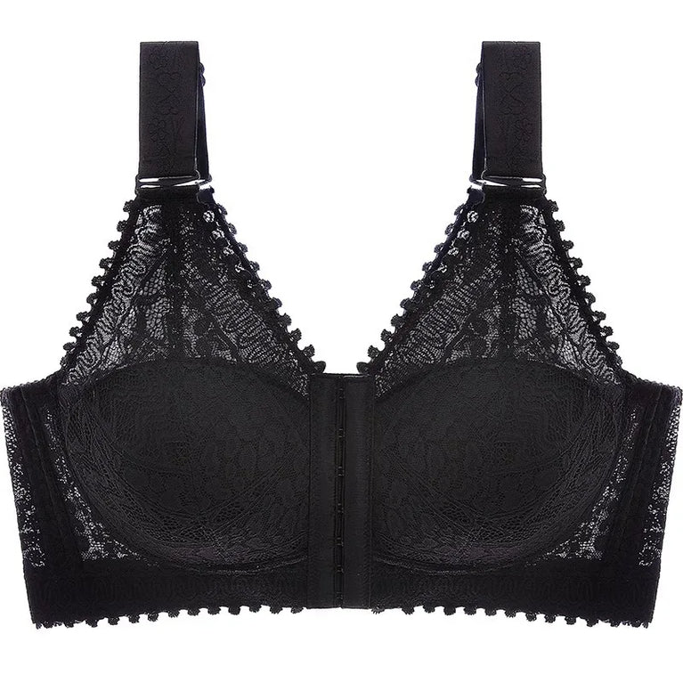 Lightweight Front-Buckle Bra | Anti-Sagging Full-Cup Support