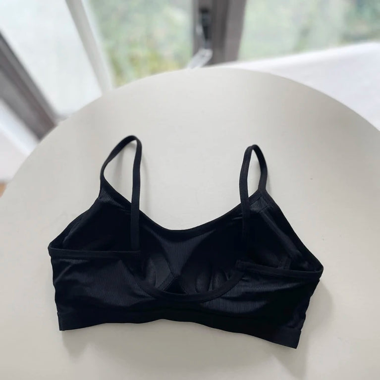 Ice Silk Lace Sports Bra | Wireless Seamless Summer Vest