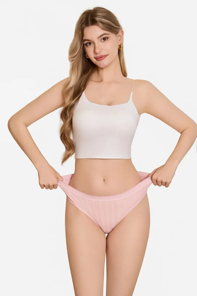 3pc Breathable Cotton Briefs | Low-Waist Dopamine Summer Set