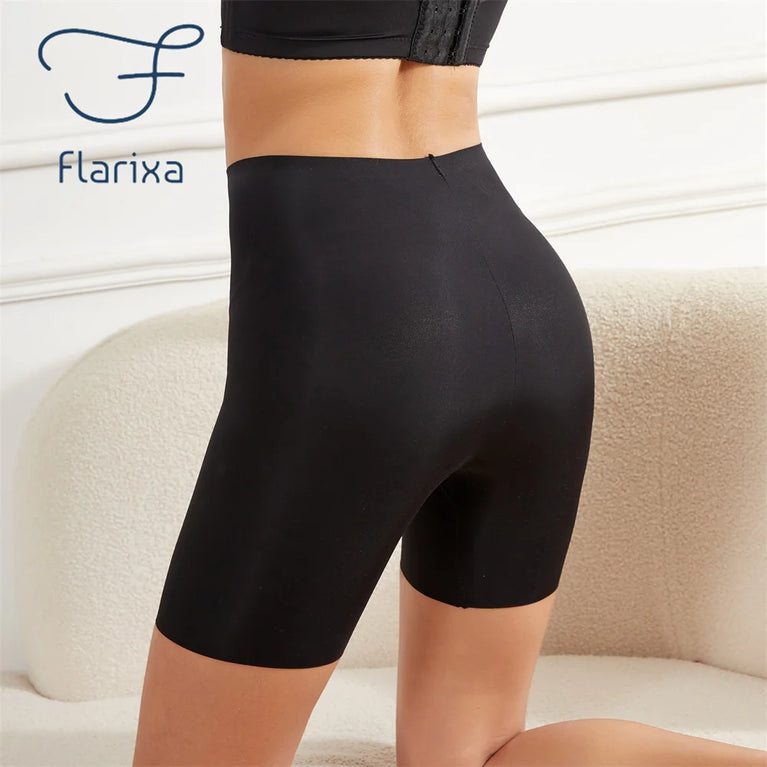 Flarixa Seamless Long-Leg Briefs | Anti-Chafing Tummy Control