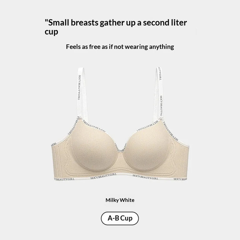 Seamless Strapless Bra – Wireless French-Style Elegance