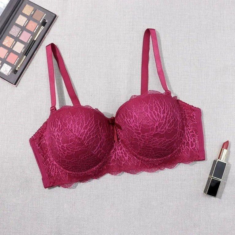Demi Half-Cup Underwire Bra – Sculpted Push-Up Elegance