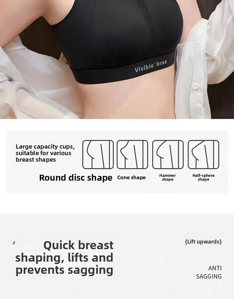 Seamless Full-Cup Sports Vest | Anti-Shake Wireless Support