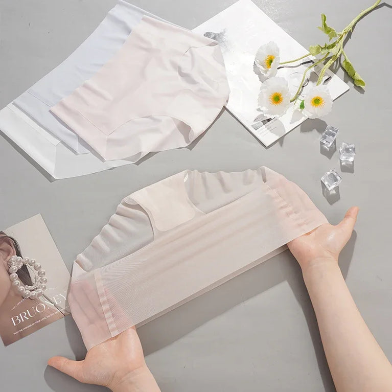 3pc Ice Silk Briefs | Ultra-Thin Seamless Quick-Dry