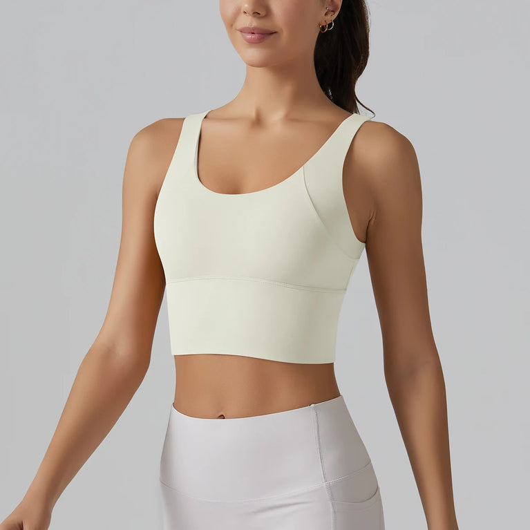 Yoga Tank Top | Push-Up Fitness Sports Bra
