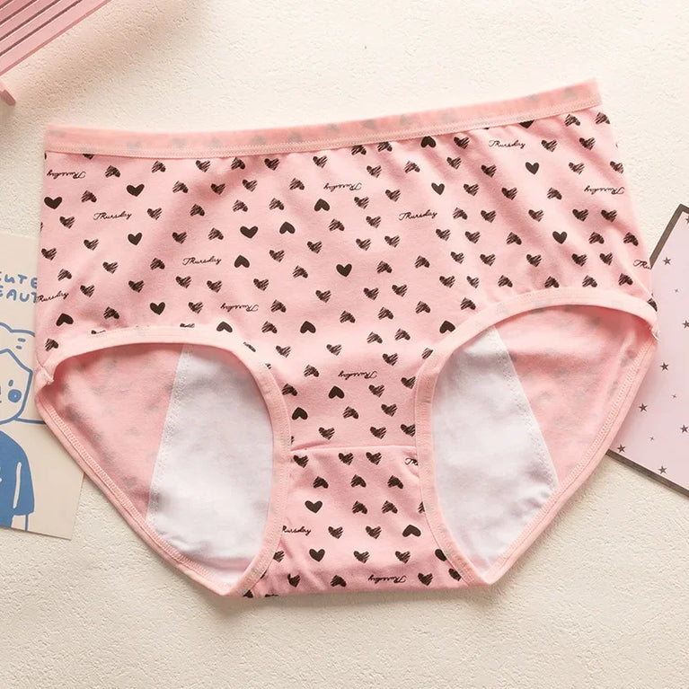 Teen Period Briefs | Leakproof Cartoon Panties
