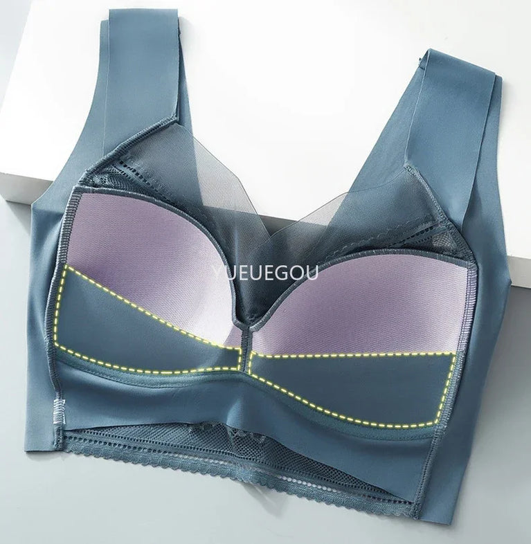 3PCS Plus Size Push-Up Bralette | 5cm Natural Lift Comfort