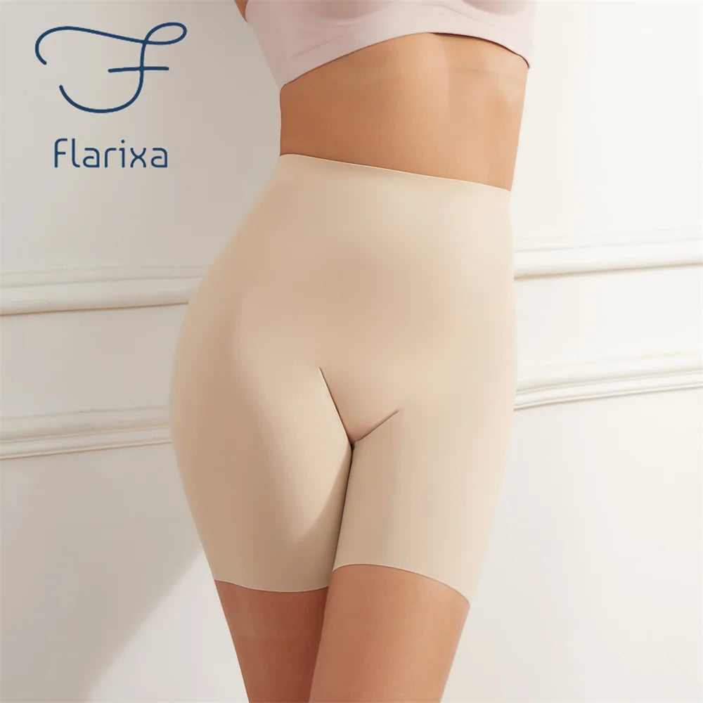 Flarixa Seamless Long-Leg Briefs | Anti-Chafing Tummy Control
