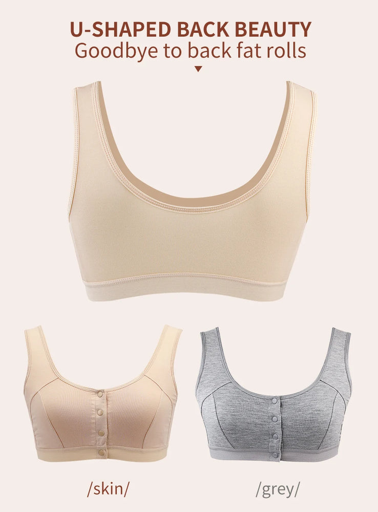 Mastectomy Pocket Bra – Modal Front-Closure Recovery Support