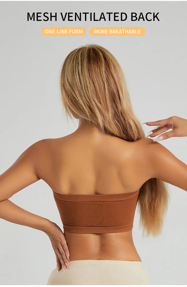 Seamless Strapless Bralette – Anti-Slip Everyday Support