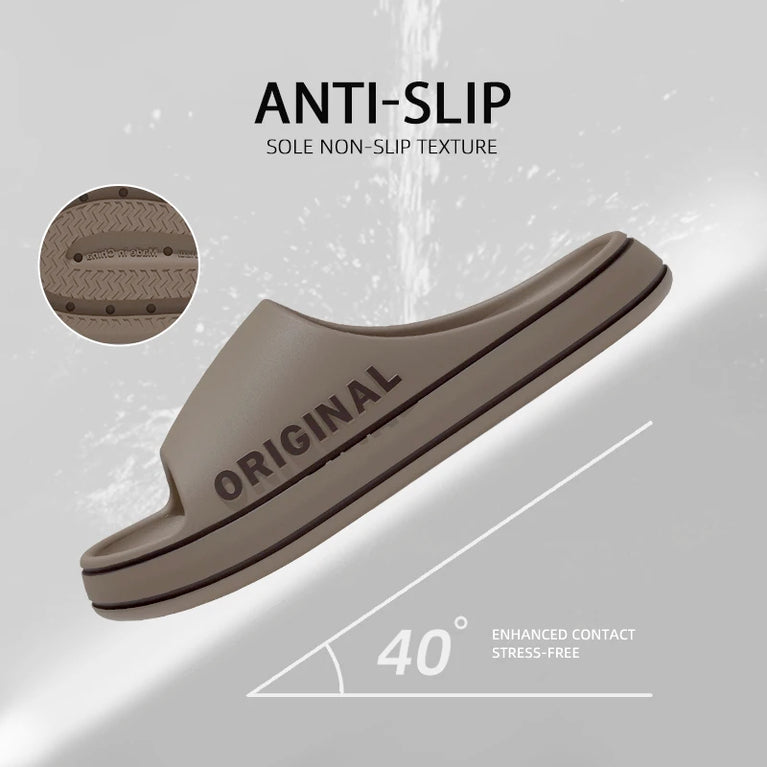 Street Style Slides | Anti-Slip Summer Sandals