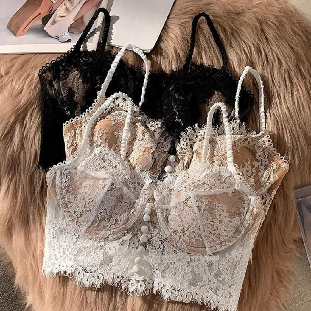 Lace Push-Up Underwire Bra | Summer Thin Full-Cup Lingerie