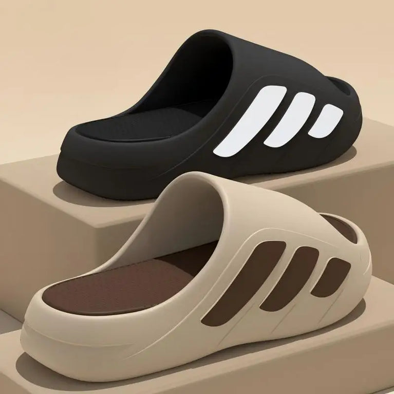 Trendy Non-Slip Couple's Slides | Silent EVA Indoor Sandals
