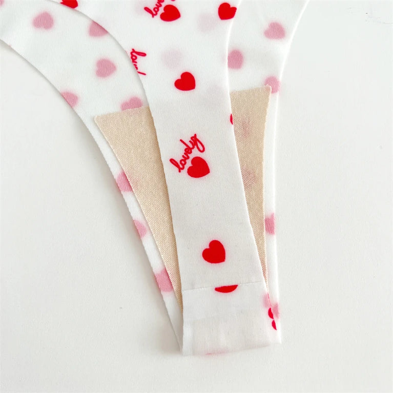 5pc Leopard Thongs | Seamless Ice Silk G-Strings