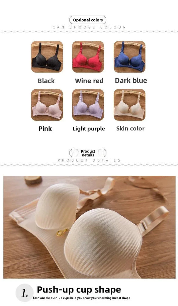 8CM Extreme Push-Up Wireless Bra – The "Steamed Bread" Natural Enhancer