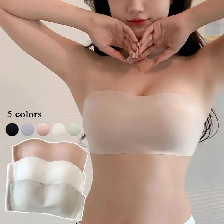 Strapless Seamless Bra – Versatile Wireless Support