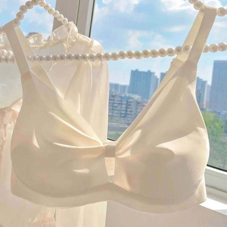 Summer Crystal Cup Bra | Wirefree V-Shape Invisible Lift