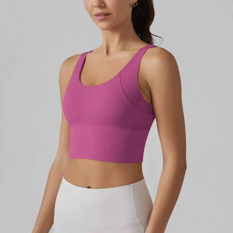 Yoga Tank Top | Push-Up Fitness Sports Bra