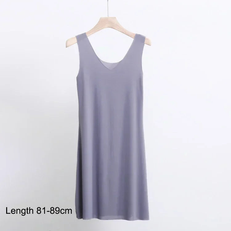 Ice Silk Full Slip | Seamless Summer Underdress