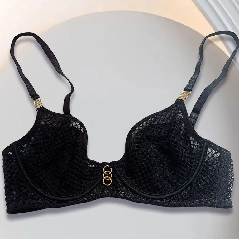 Ultra-Thin Plunge Underwire Bra – Sleek Everyday Support
