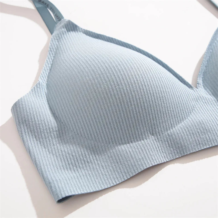 Seamless "Zero Pressure" Bra – Silky Wireless Support