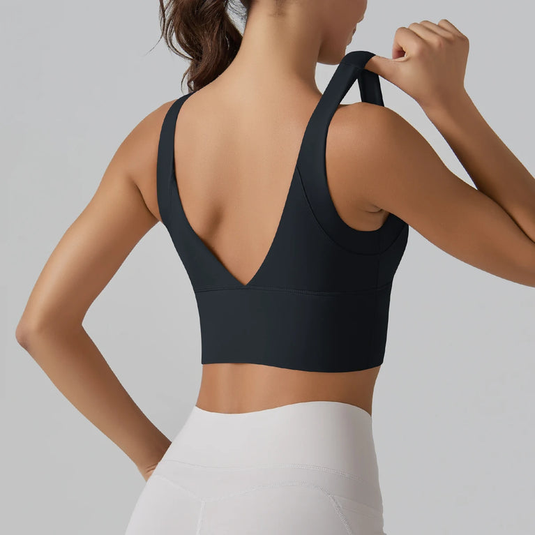 Yoga Tank Top | Push-Up Fitness Sports Bra
