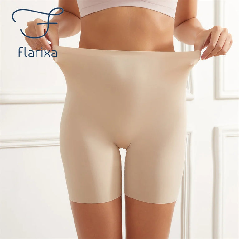 Flarixa Seamless Long-Leg Briefs | Anti-Chafing Tummy Control