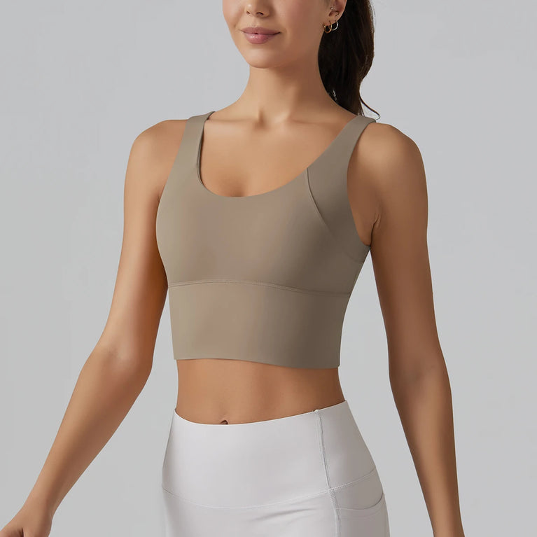 Yoga Tank Top | Push-Up Fitness Sports Bra
