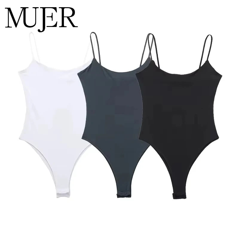 Backless Beach Bodysuit | Sexy Slim Fit One-Piece Top