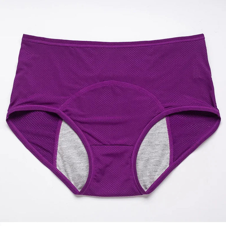 Physiological Briefs (2-Pack) – Mid-Rise Leak-Proof Menstrual Panties