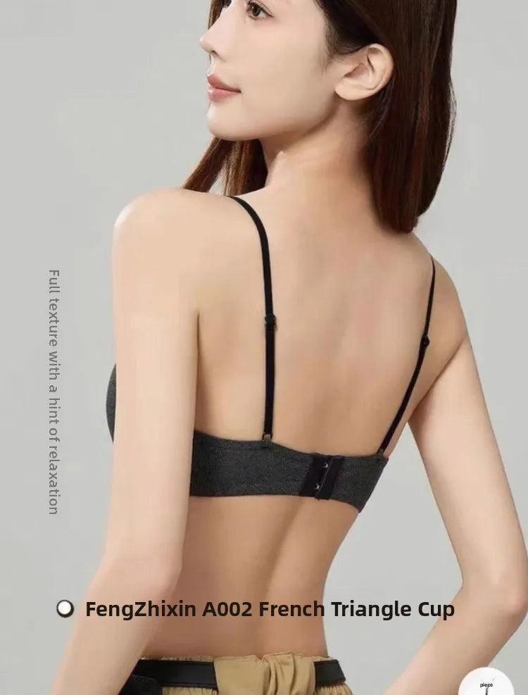 French Deep-V Seamless Bra | Invisible Summer Bralette