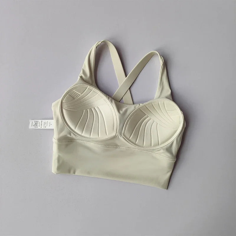 Seamless Running Bra – High-Impact Athletic Support