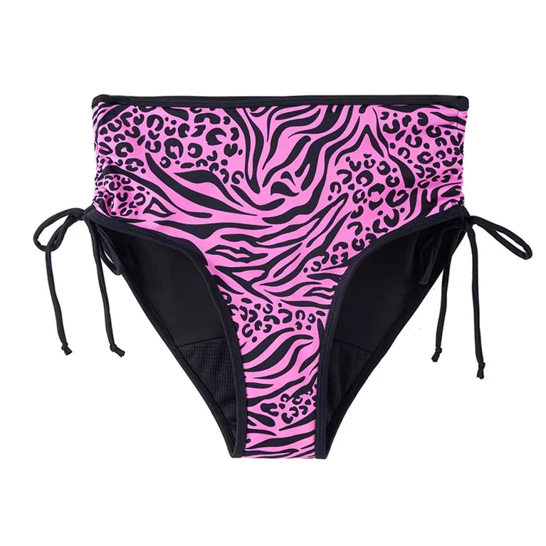 High-Waist Period Swimwear | 4-Layer Leakproof Menstrual Bikini