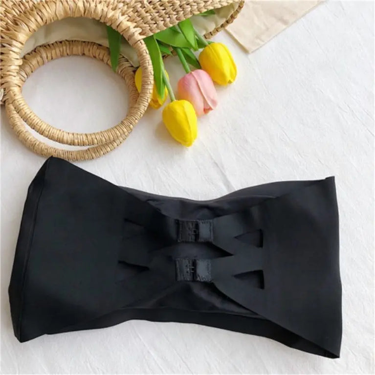 Seamless Bandeau Tube Top – Lightweight Wireless Support
