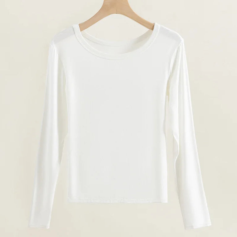 Women’s Viscose Thermal Top | Plus Size Slim-Fit Autumn Base