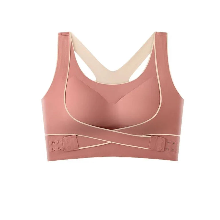 Seamless Summer Sports Bra | Anti-Sagging Side-Support Vest