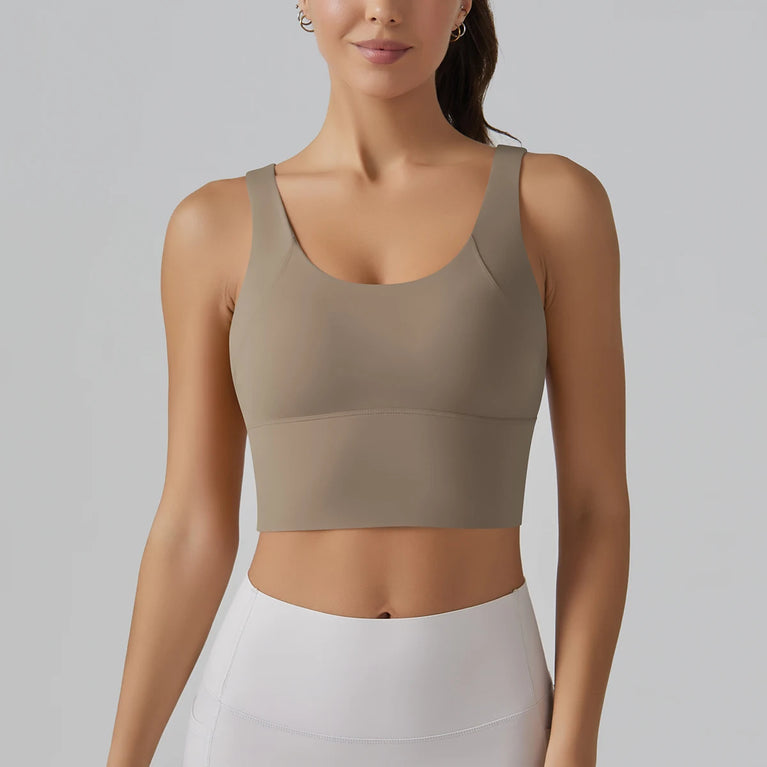 Yoga Tank Top | Push-Up Fitness Sports Bra