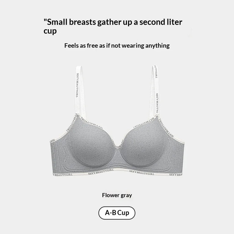 Seamless Strapless Bra – Wireless French-Style Elegance