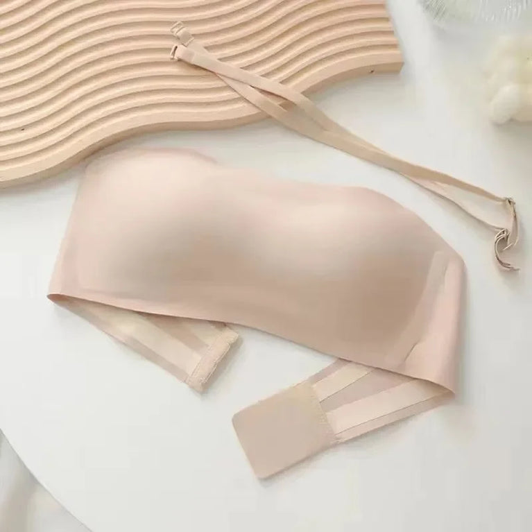 Strapless Seamless Bra – Versatile Wireless Support